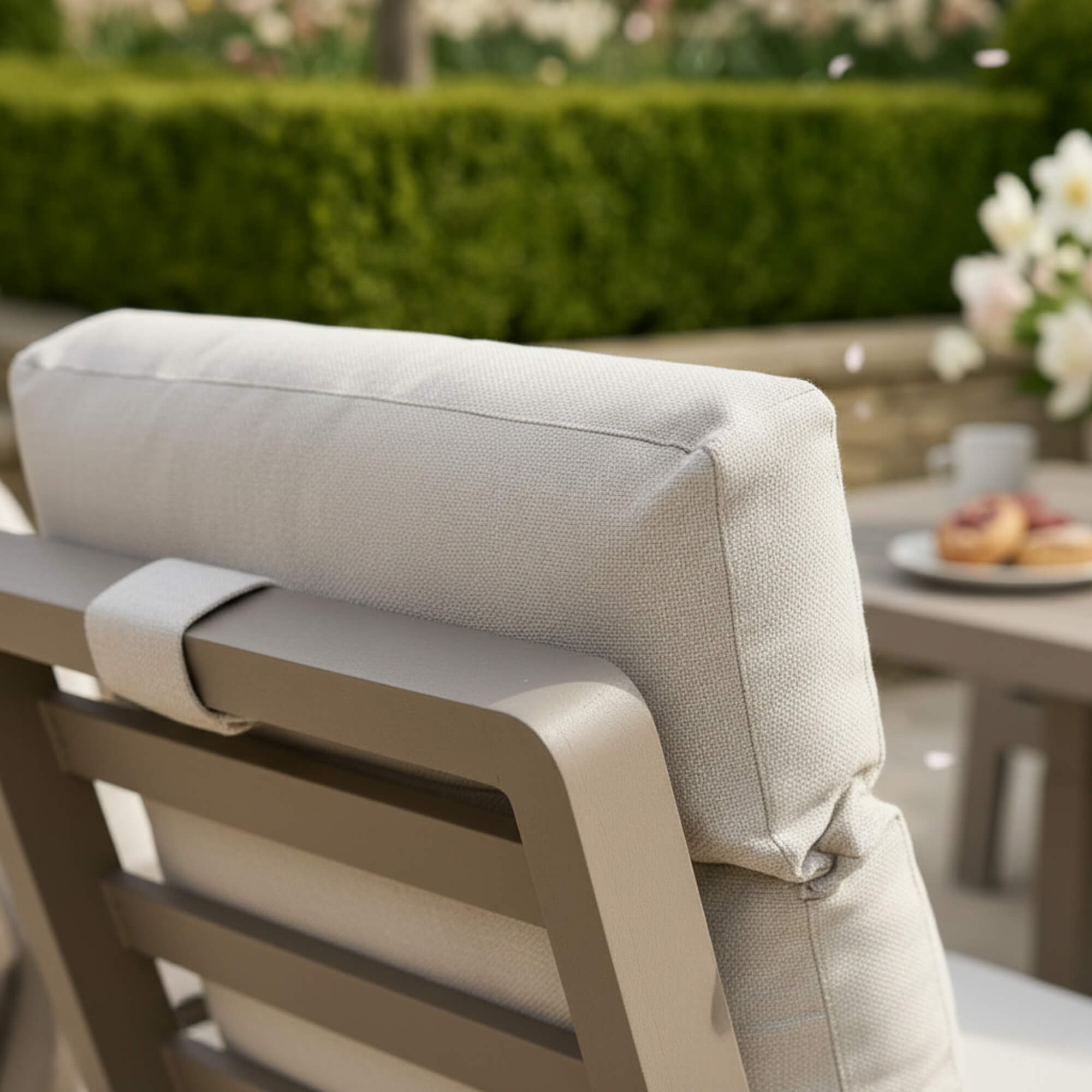 Reclining 3-Seater Sofa Set with 2 Reclining Armchairs & Piston Height Adjustable Table