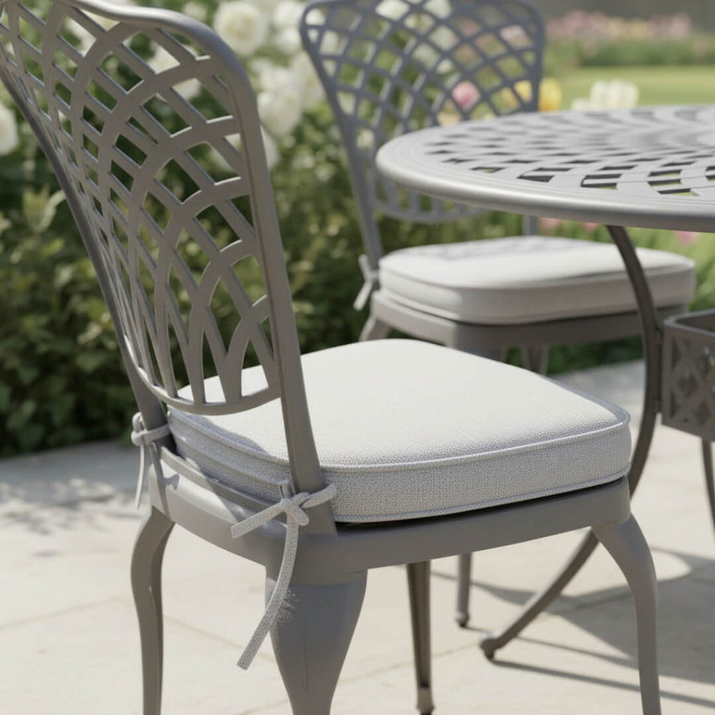 Armless 4 Chair Dining Set