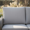 3-Seater Sofa Set with 2 Armchairs & Height Adjustable Table