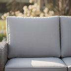 3-Seater Sofa Set with 2 Armchairs & Height Adjustable Table