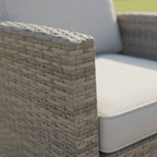 2 Chair Lounge Bistro Set with Side Table