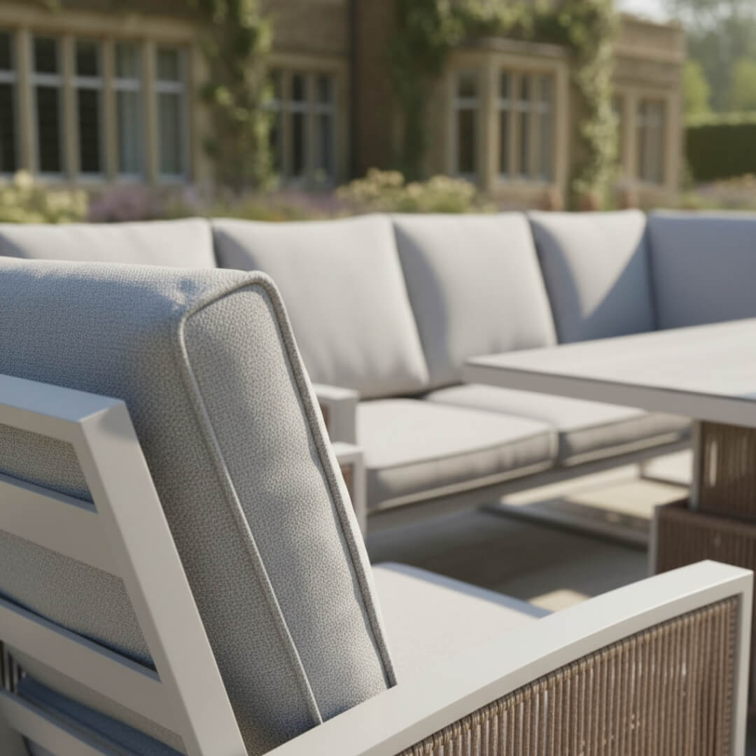 2 Chair Lounge Bistro Set with Side Table