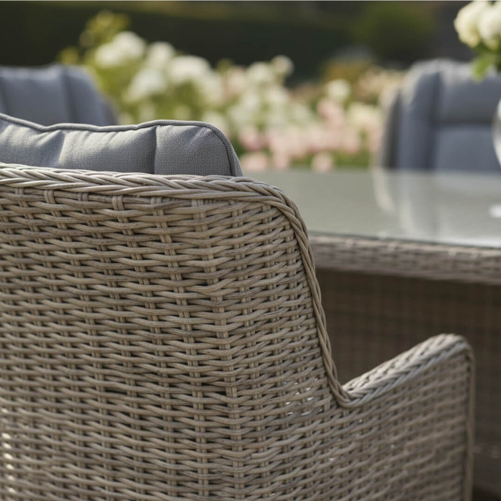8 Chair Wingback Dining Set