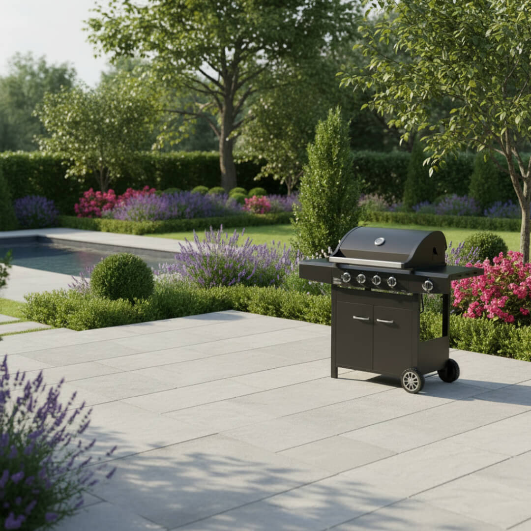 Standard 4 Burner Gas BBQ