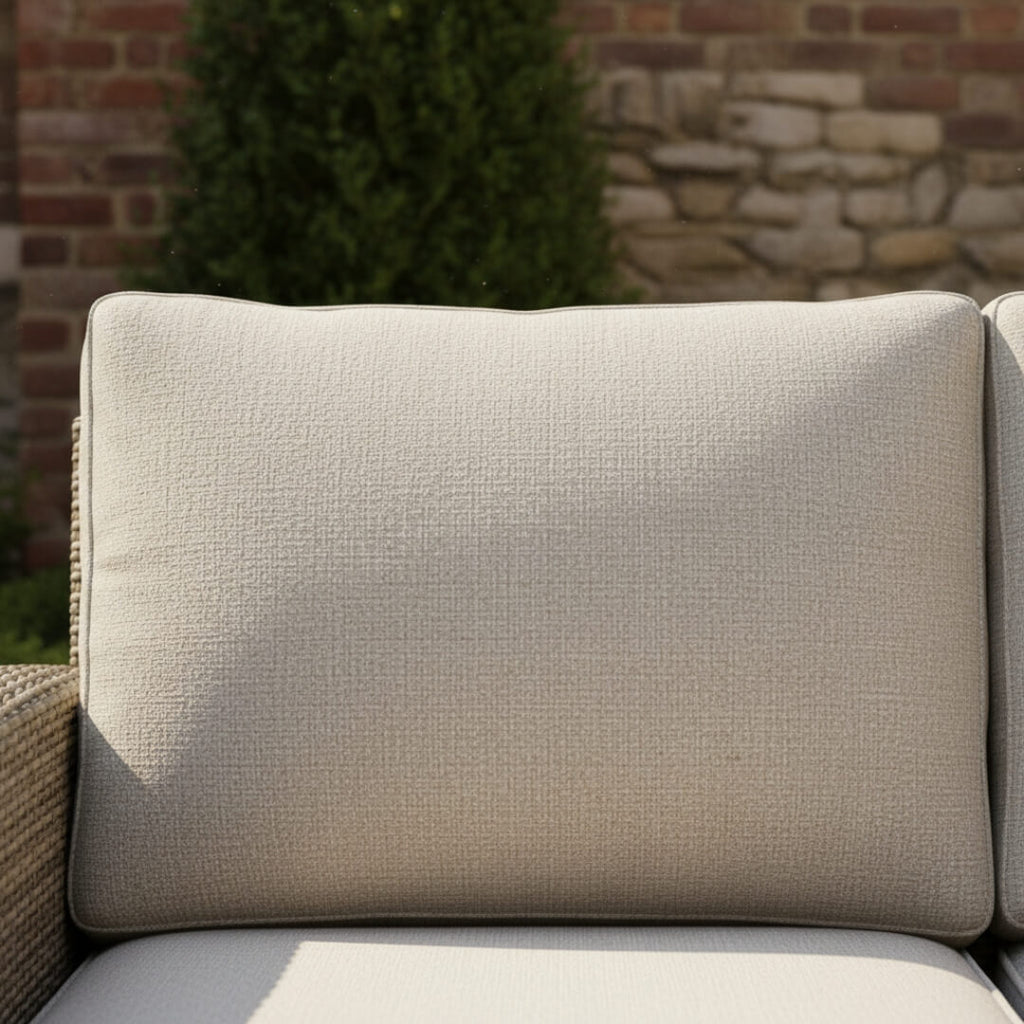3-Seater Sofa Set with 2 Armchairs & Firepit Table