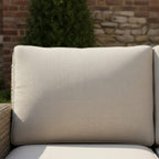 3-Seater Sofa Set with 2 Armchairs & Firepit Table