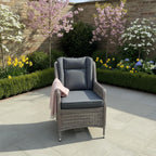 4 Chair Wingback Dining Set