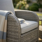 2 Chair Lounge Bistro Set with Side Table