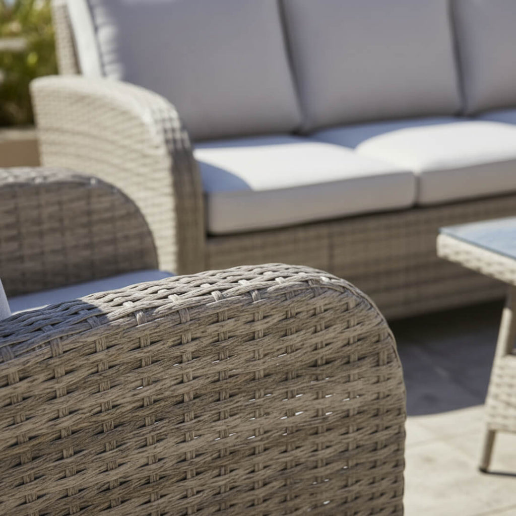 3-Seater Sofa Set with 2 Armchairs & Coffee Table