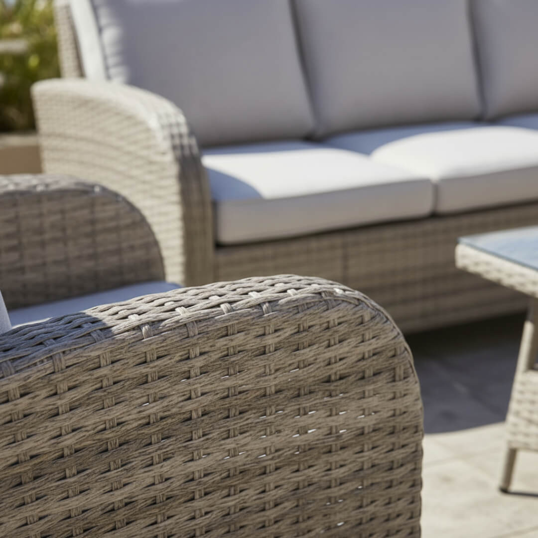 3-Seater Sofa Set with 2 Armchairs & Coffee Table
