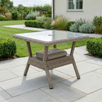 Square Corner Set with 2 Armless Chairs & Standard Table