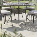 Armless 4 Chair Dining Set