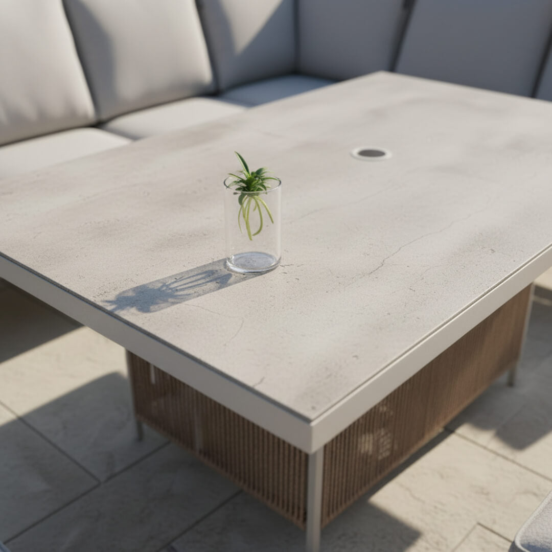 2 Chair Lounge Bistro Set with Side Table