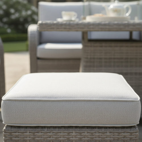 2-Seater Sofa Set with 2 Armchairs & Firepit Table