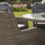 6 Chair Wingback Dining Set