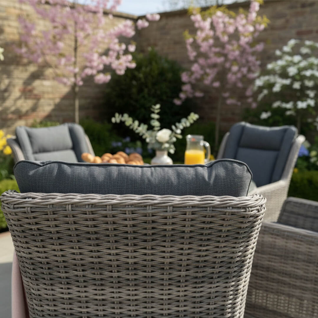 4 Chair Wingback Dining Set