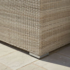 50p Corner Sofa Set with 2 Stools & Firepit Table