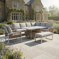 2 Chair Lounge Bistro Set with Side Table