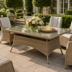 8 Chair Wingback Dining Set